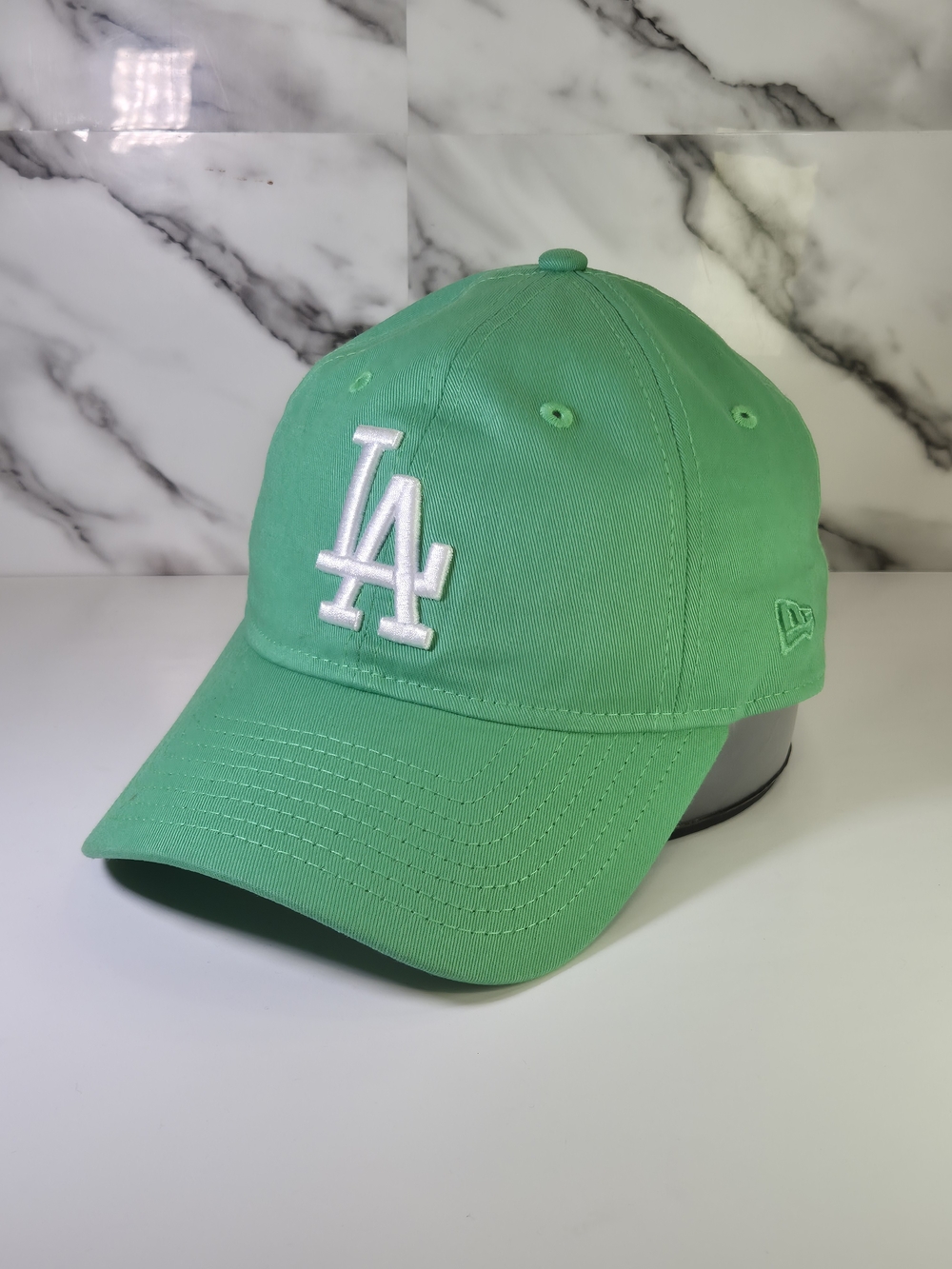 New Era LA Los Angeles Dodgers Green Baseball Cap. Adjustable